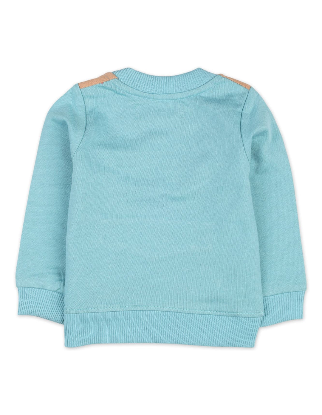 Round Neck Sweater Baby Boys Bambies Kangaroo Pocket Blue at Zubaidas Best Baby Store In Pakistan