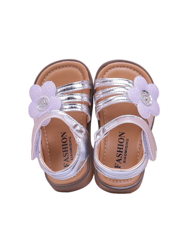 Sandal for Girls with Flower Theme