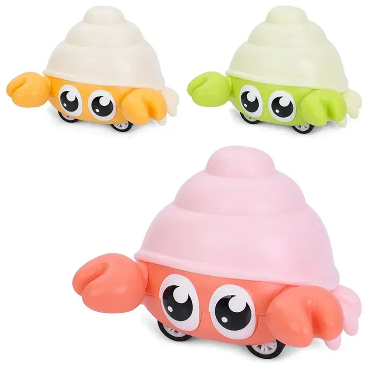 Seashell Crab Pull-Back Action Toy at Zubaidas