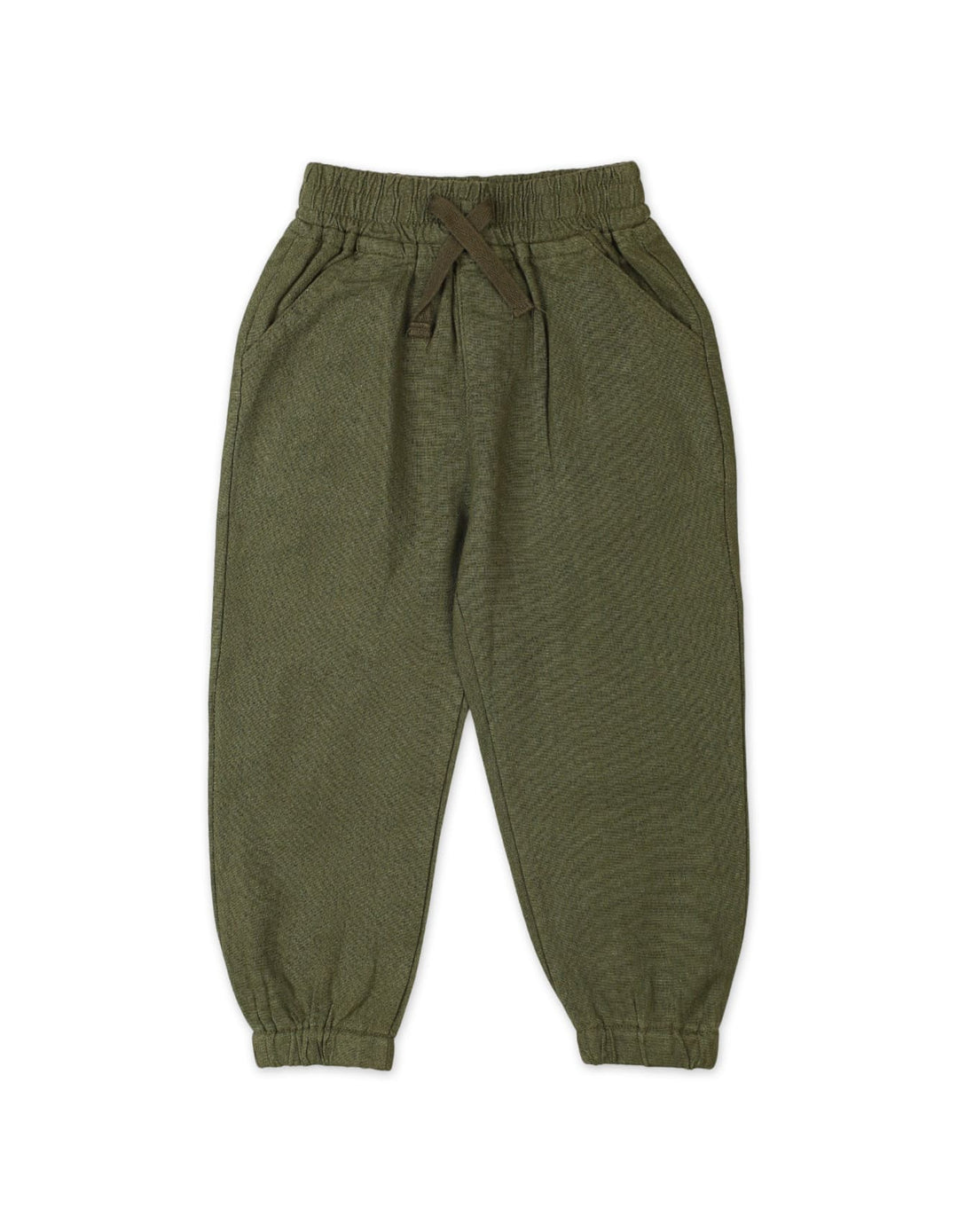 Stylish Winter Wear Sets Bambies Striped Shirt and Soft Olive Green Trousers at Zubaidas Offical Pakistan