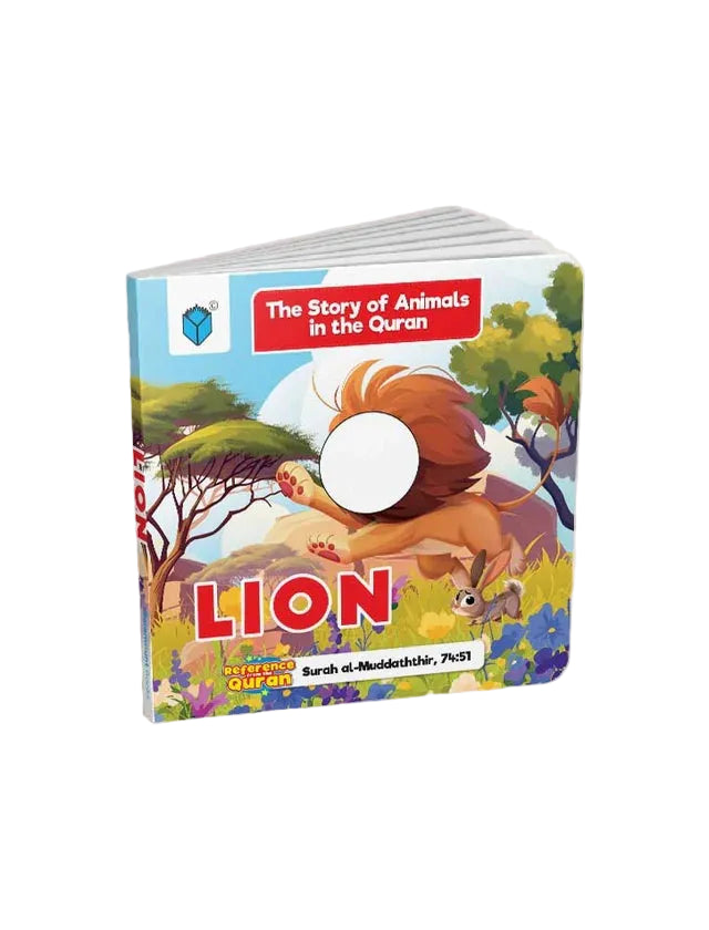 The Stories of Animals in the Quran - Lion Board Book at Zubaidas