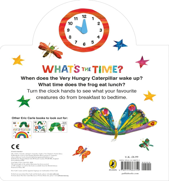 The World of Eric Carle: What's the Time? Hardcover Book at Zubaidas Official Pakistan