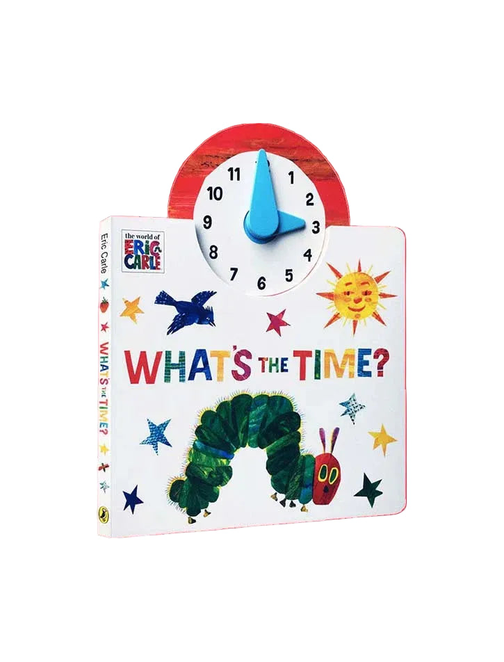 The World of Eric Carle: What's the Time? Hardcover Book at Zubaidas