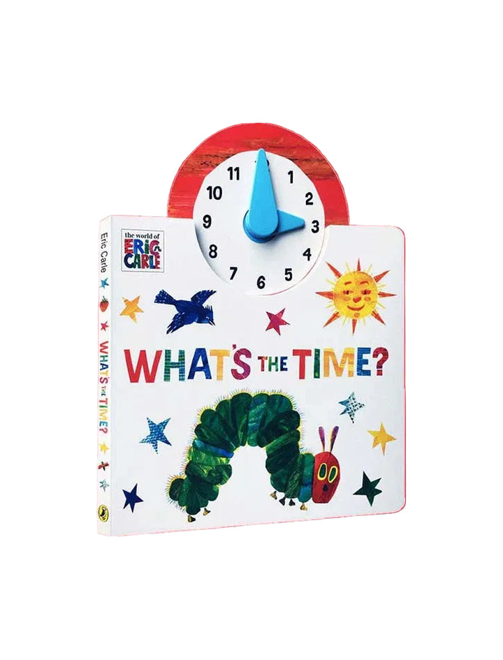 The World of Eric Carle: What's the Time? Hardcover Book at Zubaidas