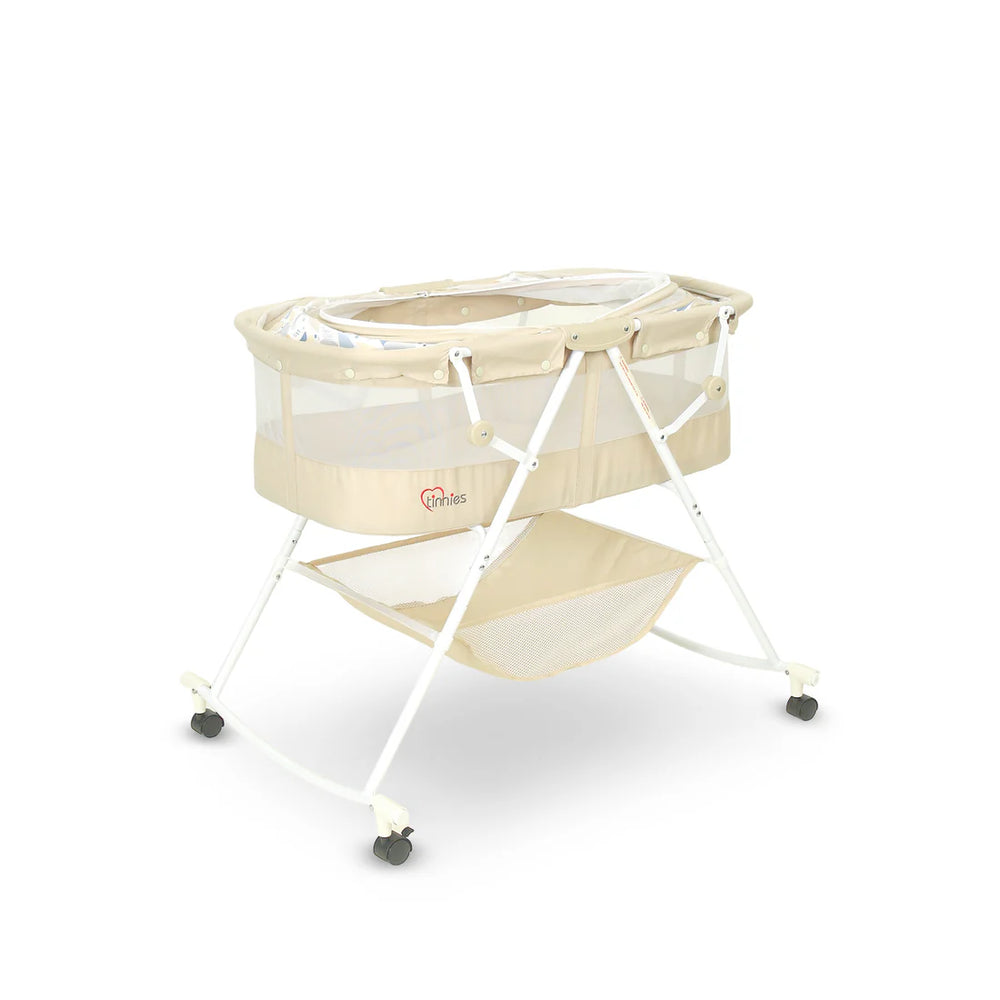 Tinnes Portable Baby Cradle Beige T804 at Zubaidas Official Pakistan