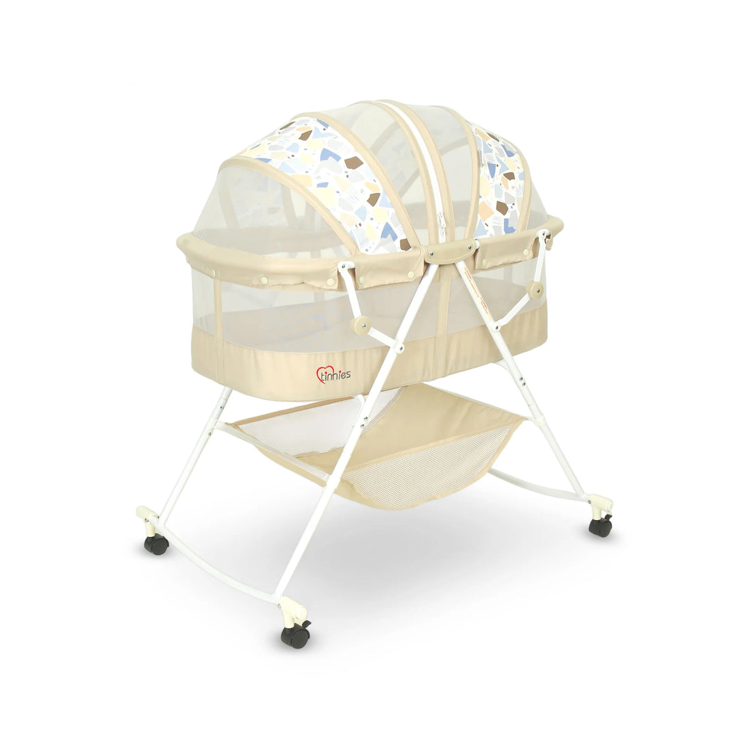 Tinnes Portable Baby Cradle Beige T804 at Zubaidas