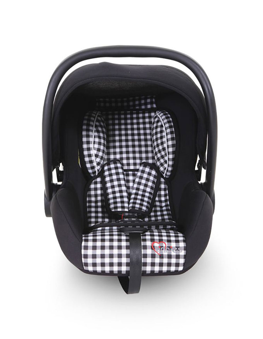 Tinnies 2-in-1 Baby Carrier and Car Seat – Newborn To 18 Months (Black Check, Unisex) T008 017 at Zubaidas Official Pakistan