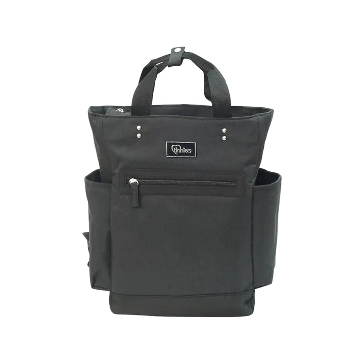 Tinnies Baby Diaper Bagpack Minimal Textured Black T5006-C at Zubaidas Official Pakistan