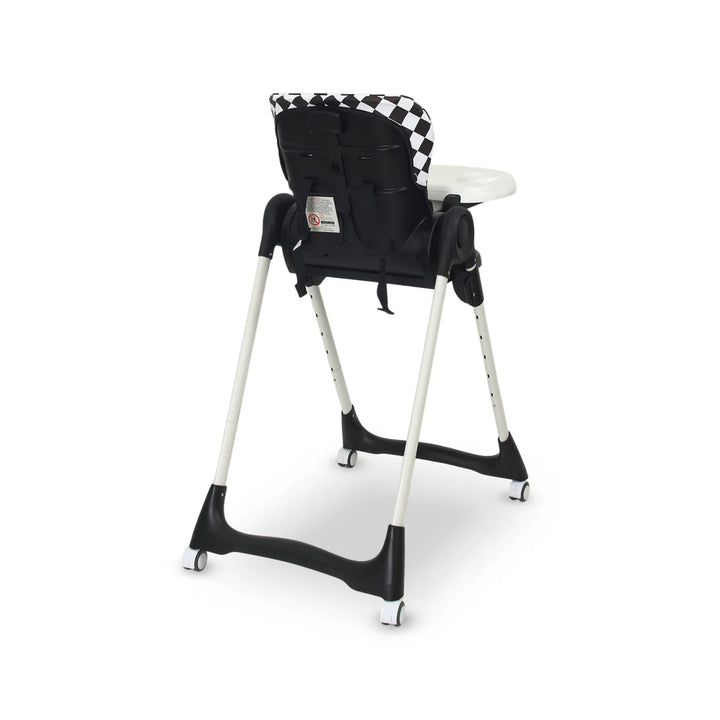 Tinnies Baby High Chair Checkered Pattern T024-C at Zubaidas Best Online Baby and Kids Shop in Pakistan