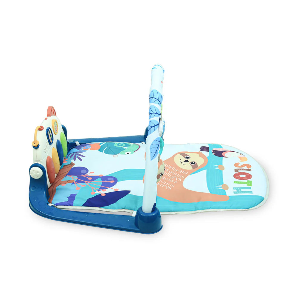 Tinnies Baby Pedal Piano and Playing Mat Blue T713 at Zubaidas Official Pakistan