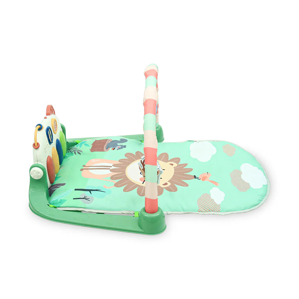 Tinnies Baby Pedal Piano and Playing Mat Green T714 at Zubaidas Official Pakistan