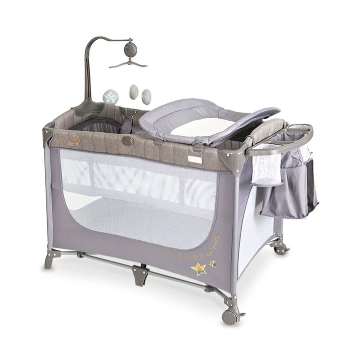 Tinnies Baby Playpen with Bassinet Grey T302 022 at Zubaidas Pakistan