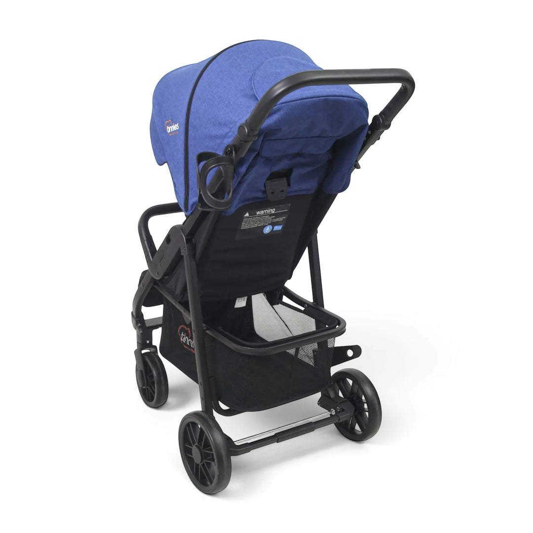 Tinnies Baby Stroller Blue and Black E06-016 at Zubaidas Number 1 Baby and Kids Store in Pakistan
