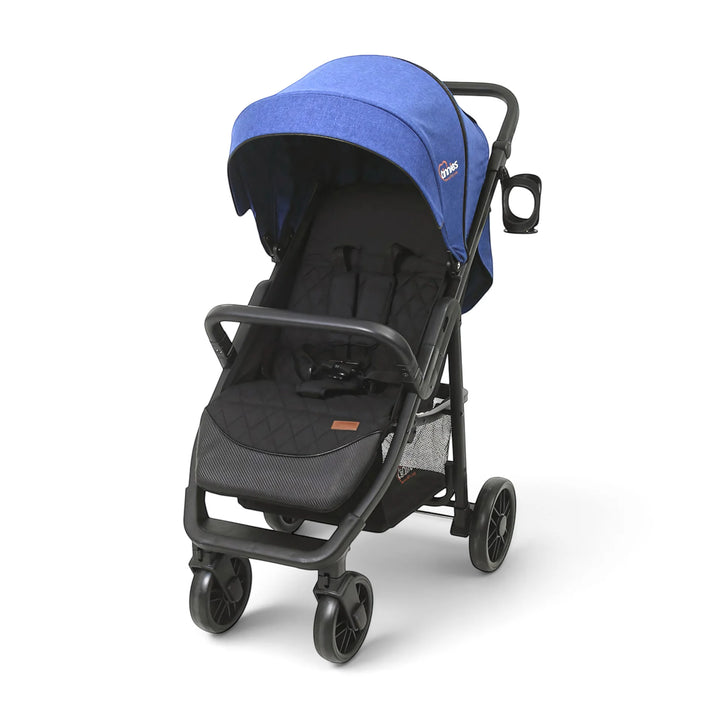 Tinnies Baby Stroller Blue and Black E06-016 at Zubaidas