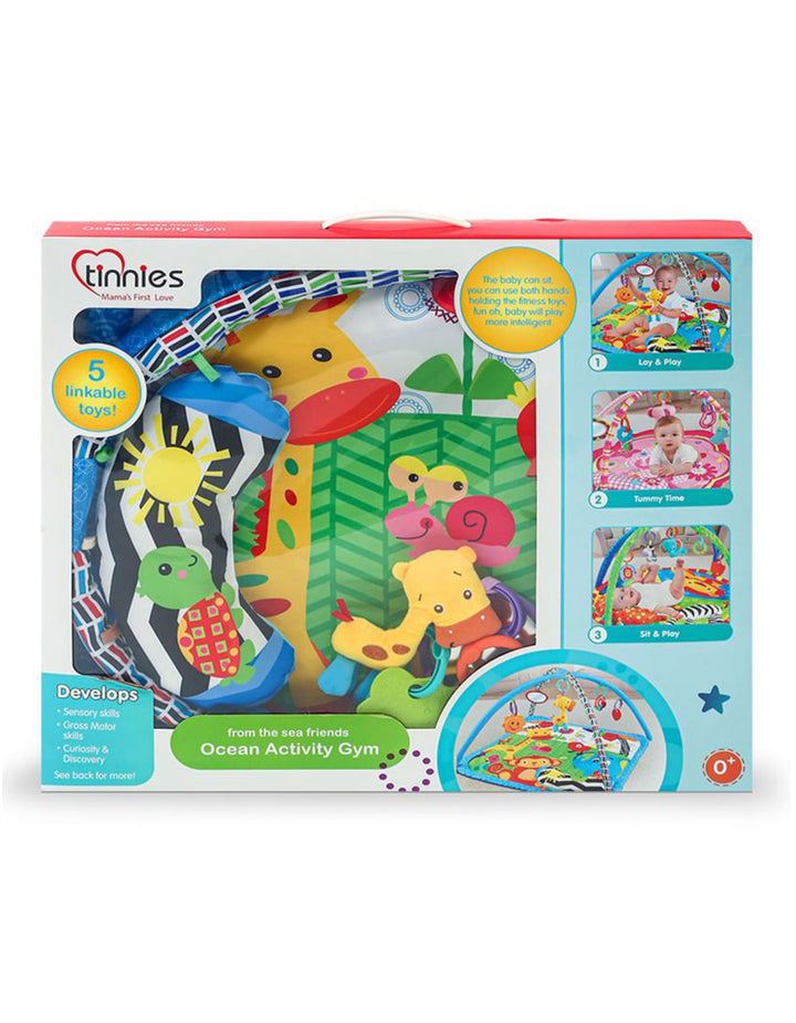 Tinnies Green Baby Play Mat – Linkable Toys (0–12 Months) at Zubaidas Official Pakistan