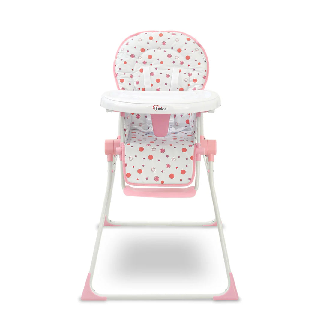 Tinnies Premium Polka Dot Foldable High Chair T022 at Zubaidas Official Pakistan