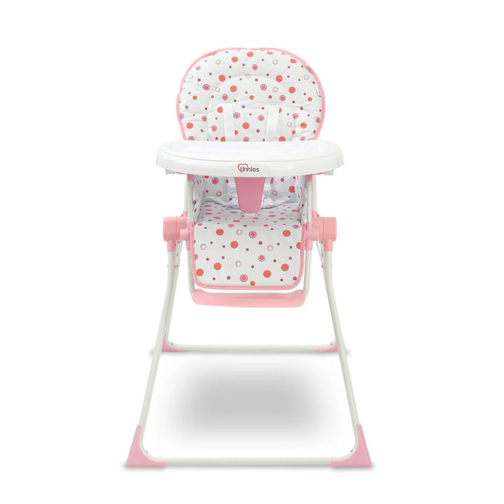 Tinnies Premium Polka Dot Foldable High Chair T022 at Zubaidas Official Pakistan