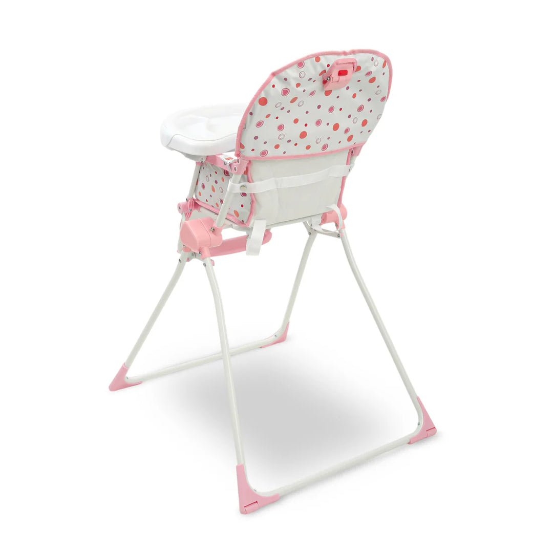 Tinnies Premium Polka Dot Foldable High Chair T022 at Zubaidas Best Online Baby and Kids Shop in  Pakistan