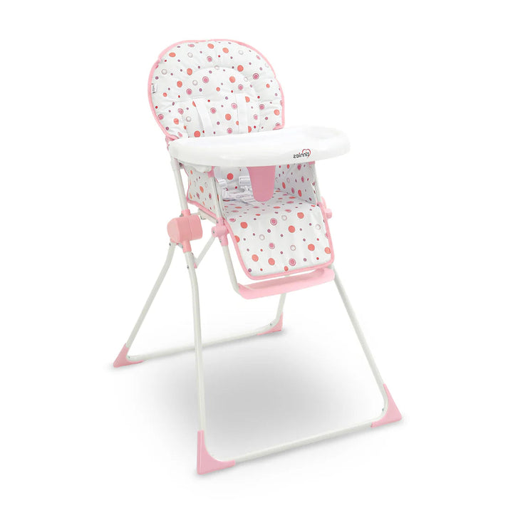 Tinnies Premium Polka Dot Foldable High Chair T022 at Zubaidas