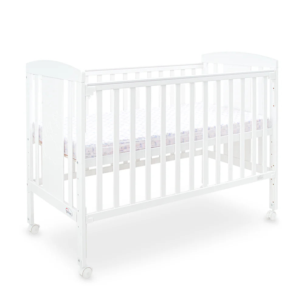 Tinnies Wooden Cot White T903 at Zubaidas Official Pakistan