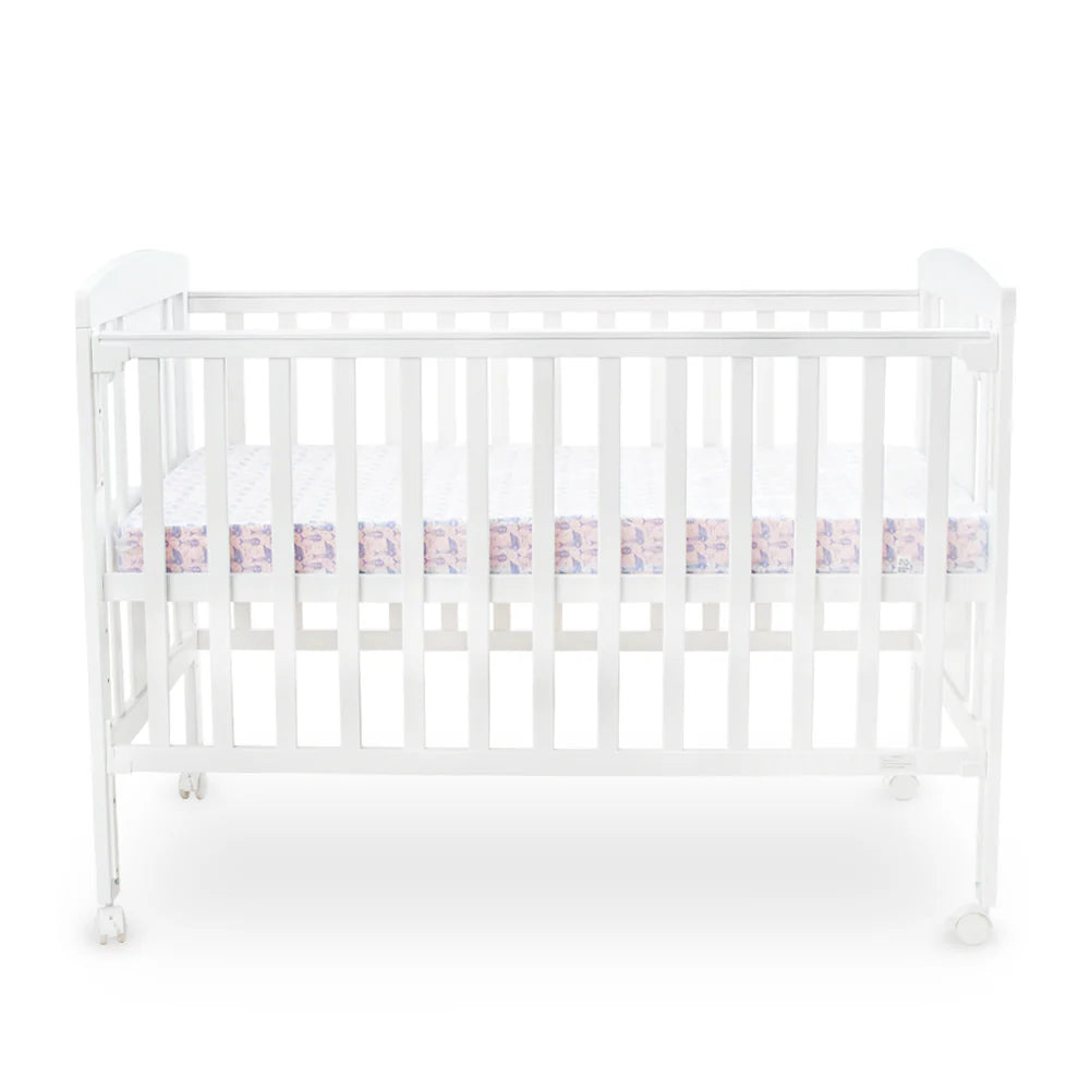 Tinnies Wooden Cot White T903 at Zubaidas Most Trusted Baby and Kids Store in Pakistan
