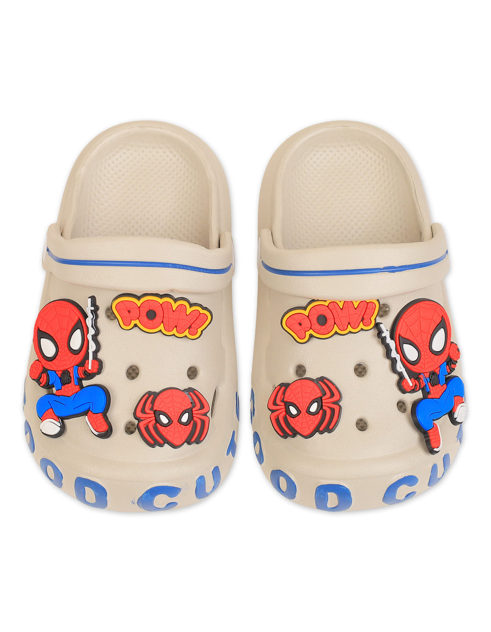 Toddler Boy and Girl Crocs Spiderman Grey at Zubaidas Official Pakistan