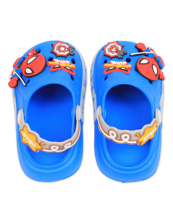 Toddler Boy Crocs with Spider Man Marvel Charms Blue at Zubaidas Official Pakistan