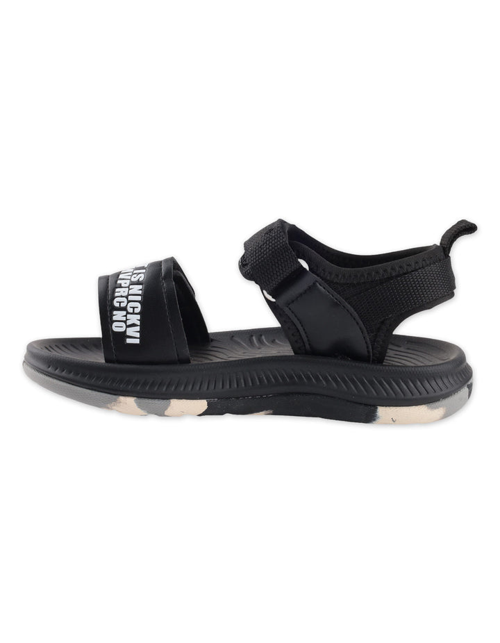 Toddler Boy Sandals Dual Strap Sporty Black at Zubaidas Online Pakistan