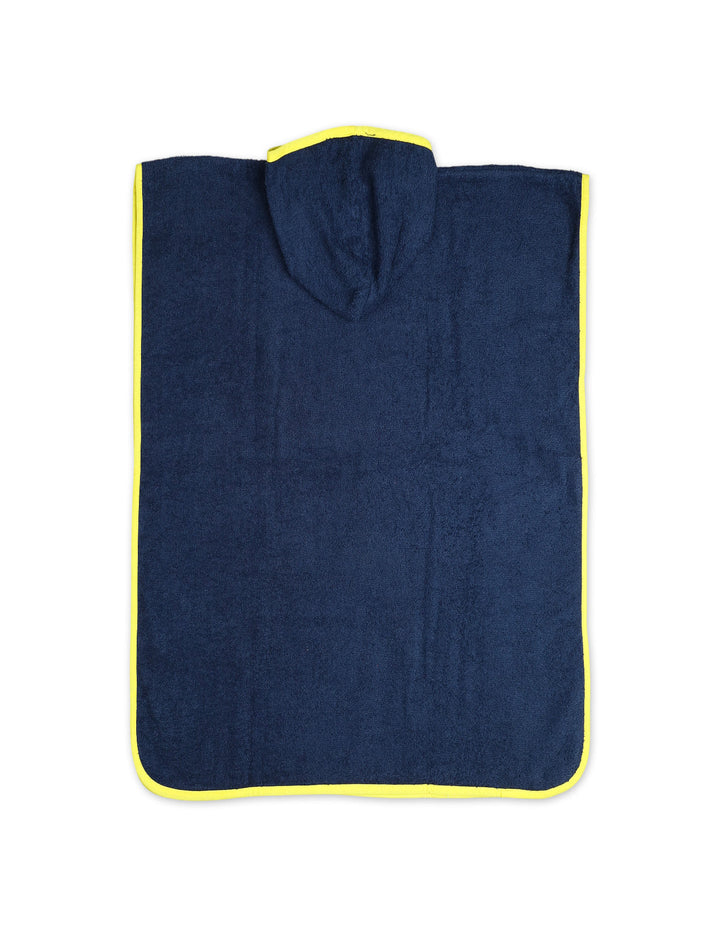Toddler Boys Hooded Bath Towel Poncho with Firefighter Navy Blue at Zubaidas Online Pakistan