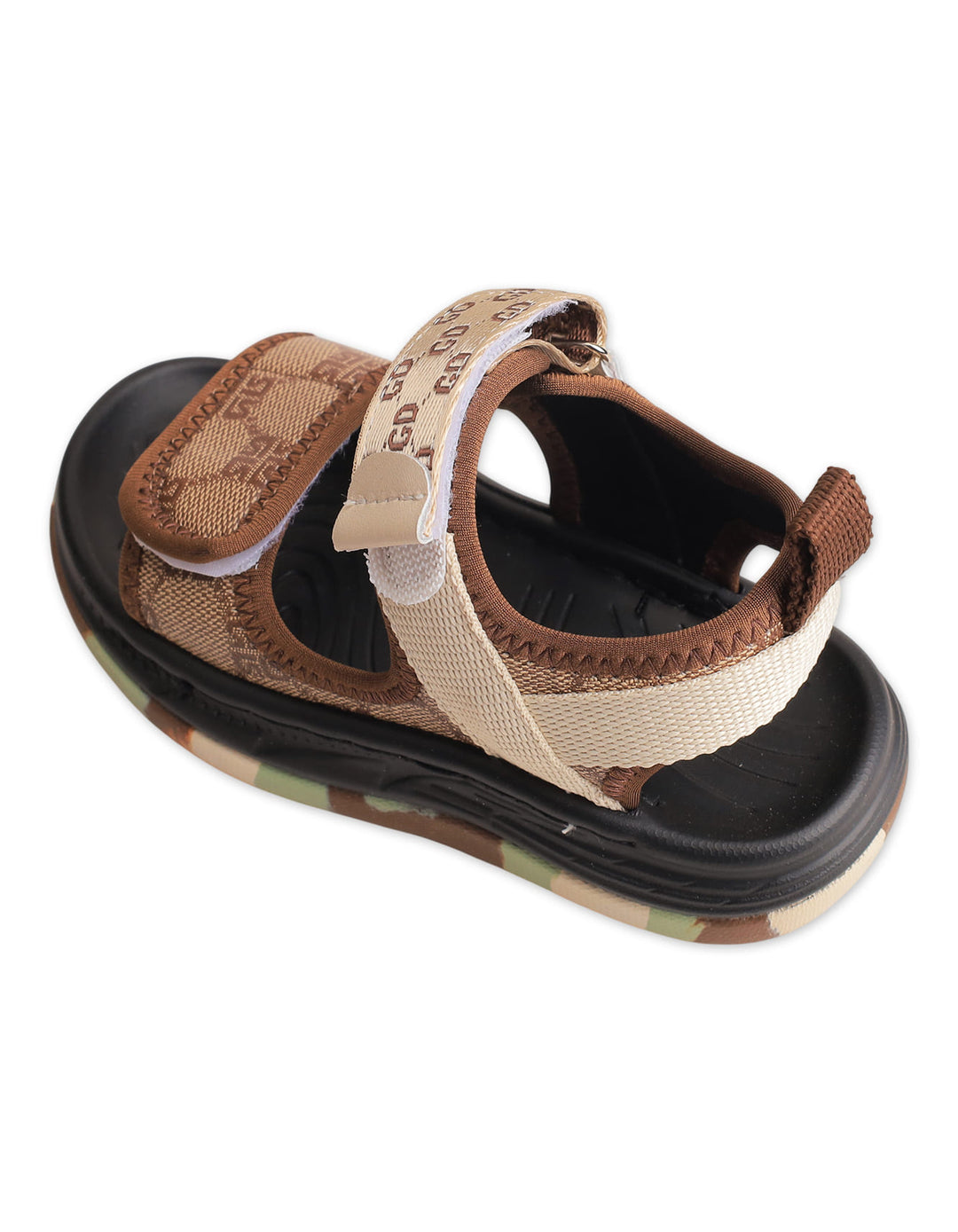 Toddler Boys Sandals Dual Strap Brown at Zubaidas Best Baby and Kids Shop in Pakistan