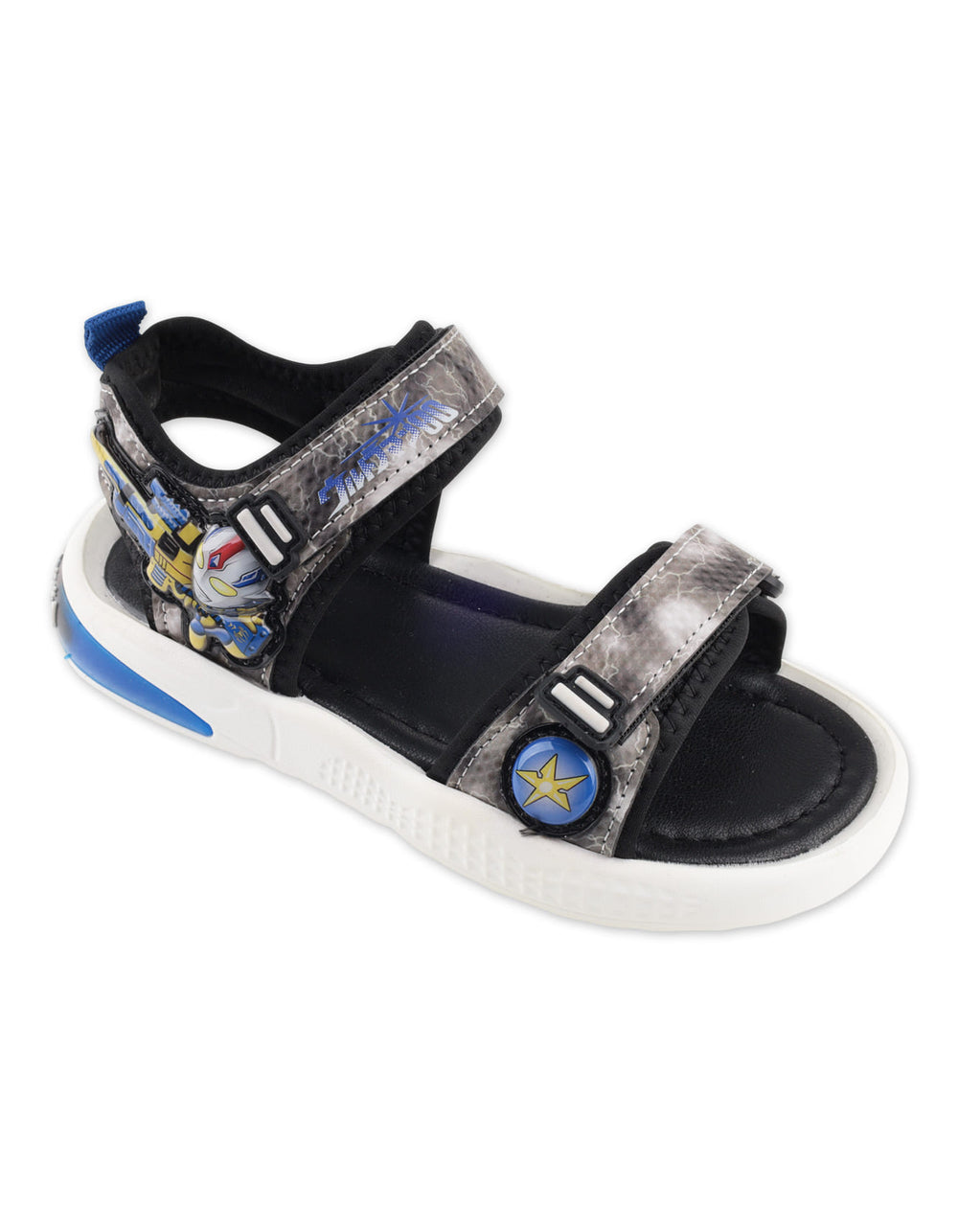Toddler Boys Sandals Ultraman Blue and Grey at Zubaidas Official Pakistan