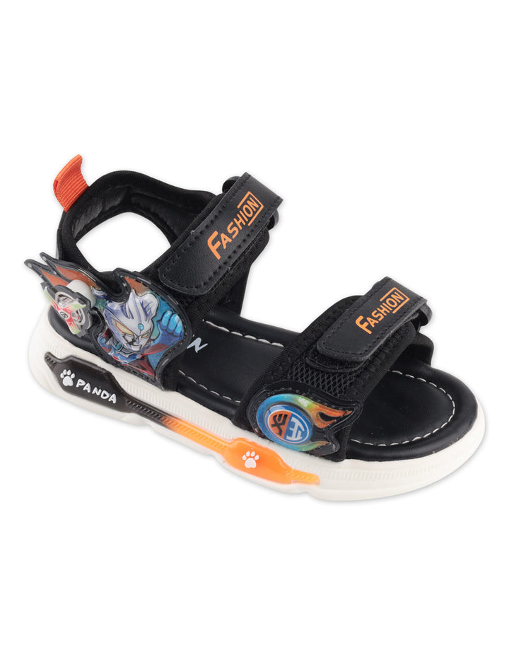 Toddler Boys Sandals Ultraman Orange and Black at Zubaidas Official Pakistan