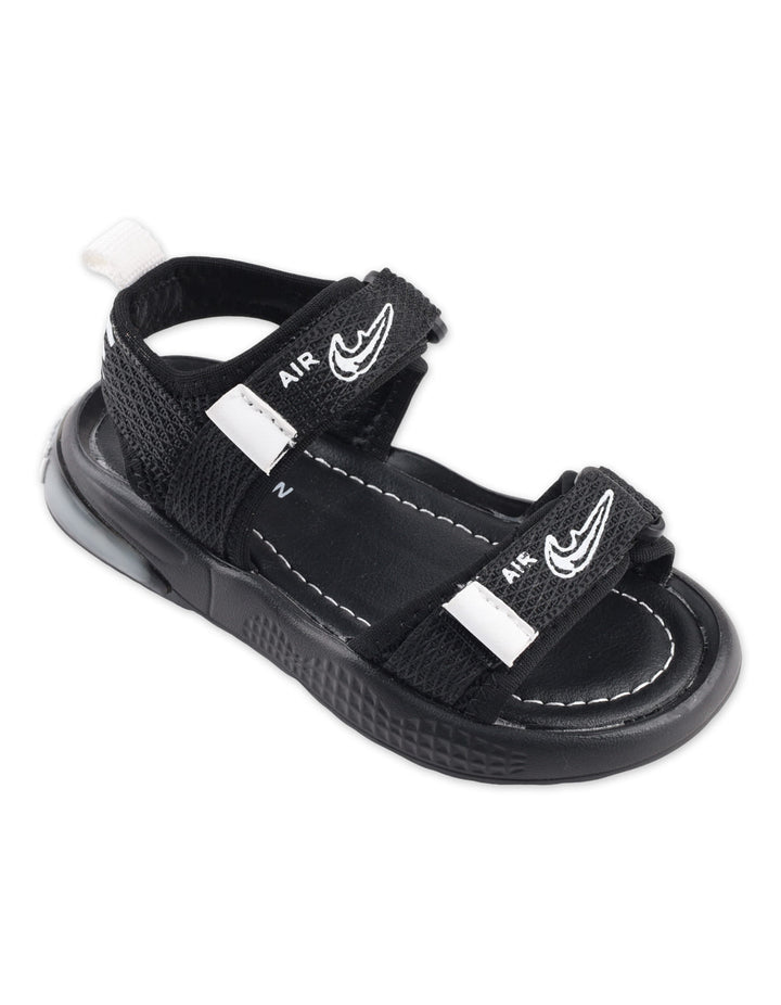 Toddler Boys Sport Sandals Adjustable Strap Black and White at Zubaidas Official Pakistan