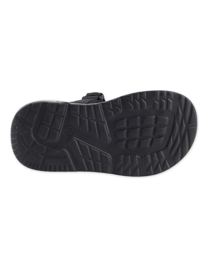 Toddler Boys Sport Sandals Adjustable Strap Black and White at Zubaidas Best Online Baby and Kids Store in Pakistan