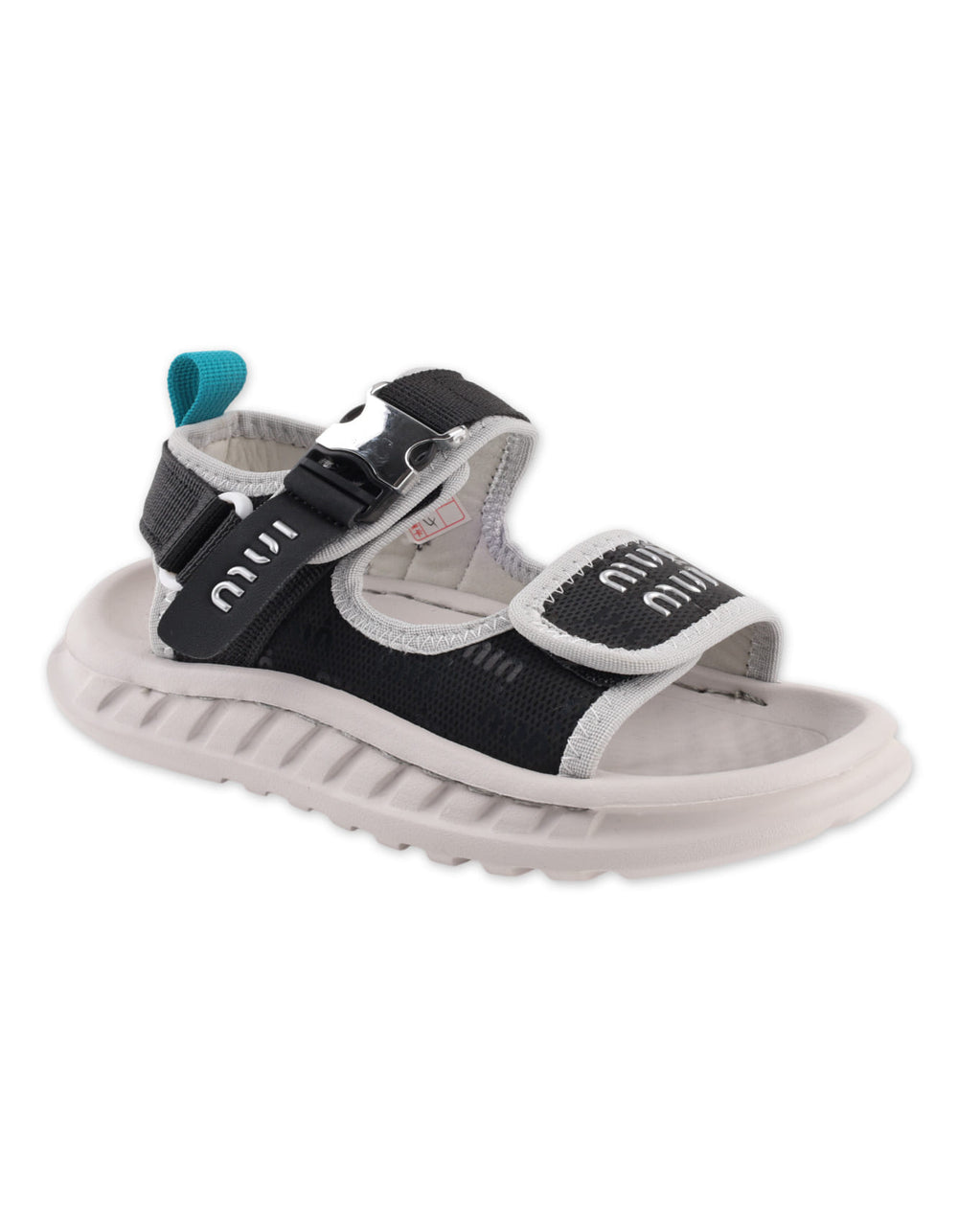 Toddler Boys Sporty Sandals Black and Grey at Zubaidas Official Pakistan