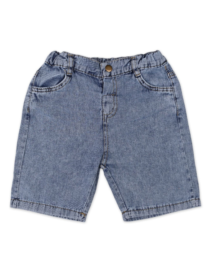 Toddler Boys Summer Suit Off White and Blue Premium Turkish Collection at Zubaidas Online Pakistan