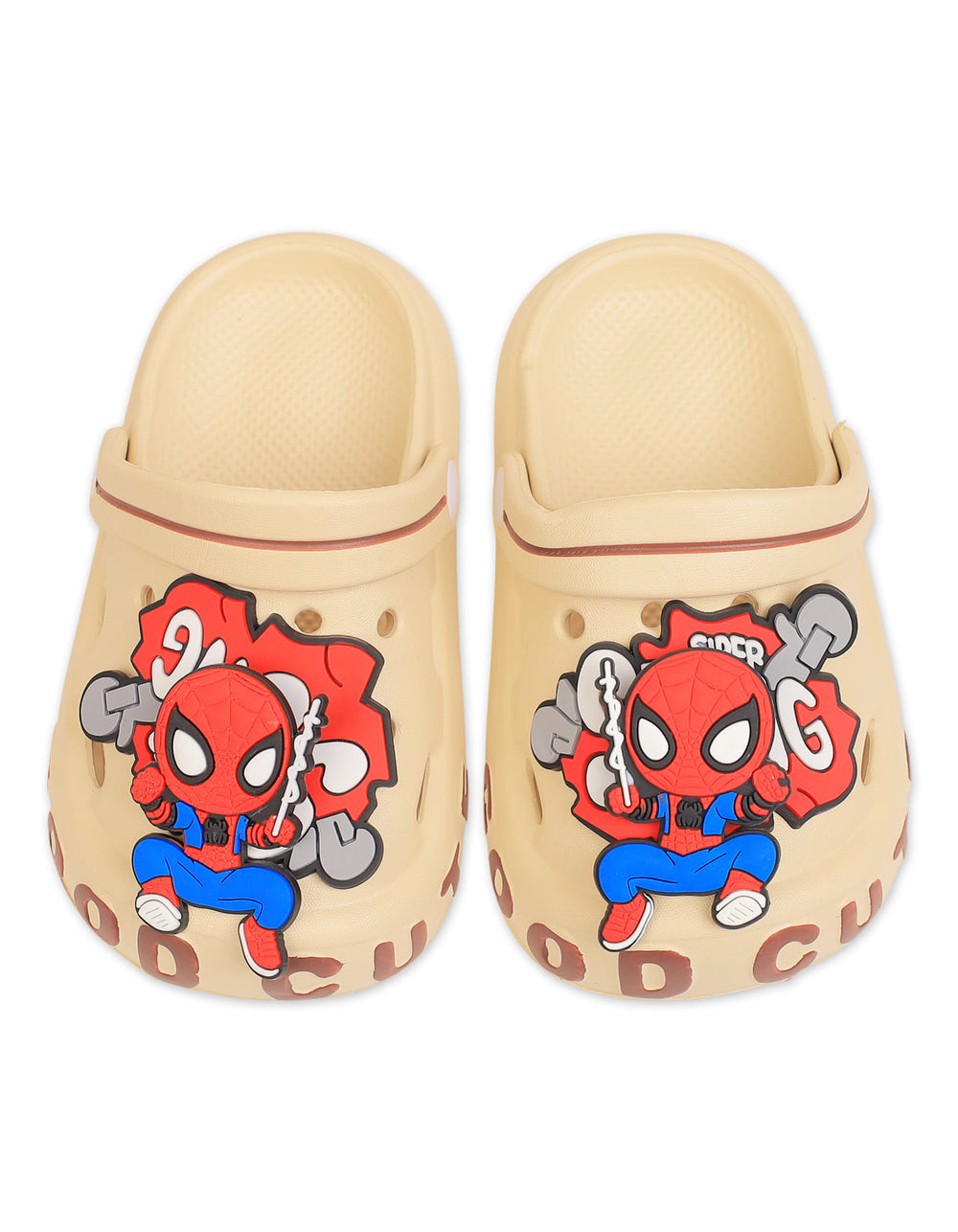 Toddler Crocs Spiderman Beige at Zubaidas Official Pakistan