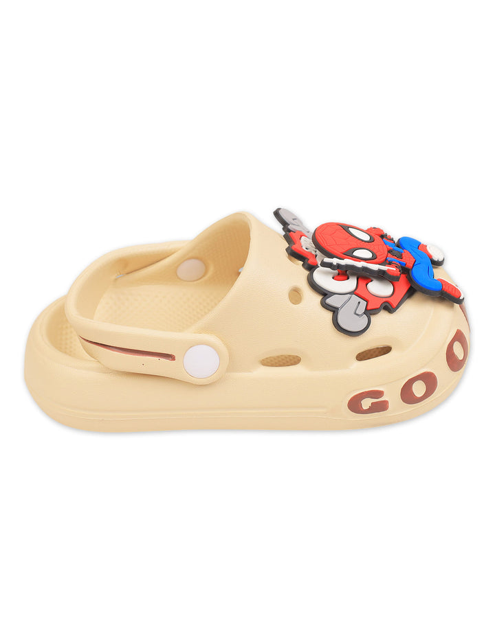Toddler Crocs Spiderman Beige at Zubaidas Best Baby Store in Pakistan