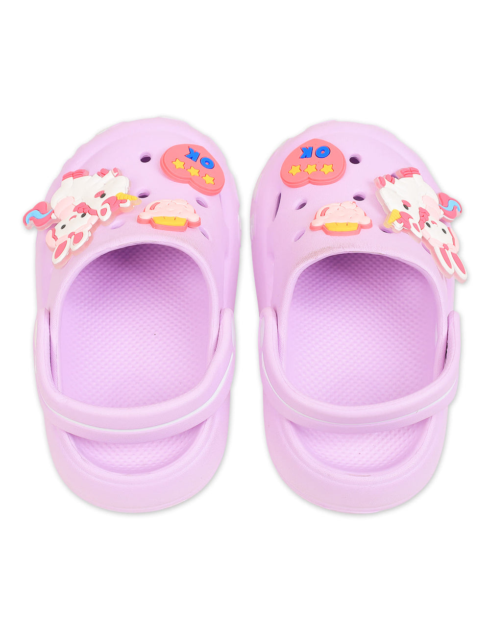 Toddler Girl Crocs with Unicorn and Bunny Charms Purple at Zubaidas
Official Pakistan