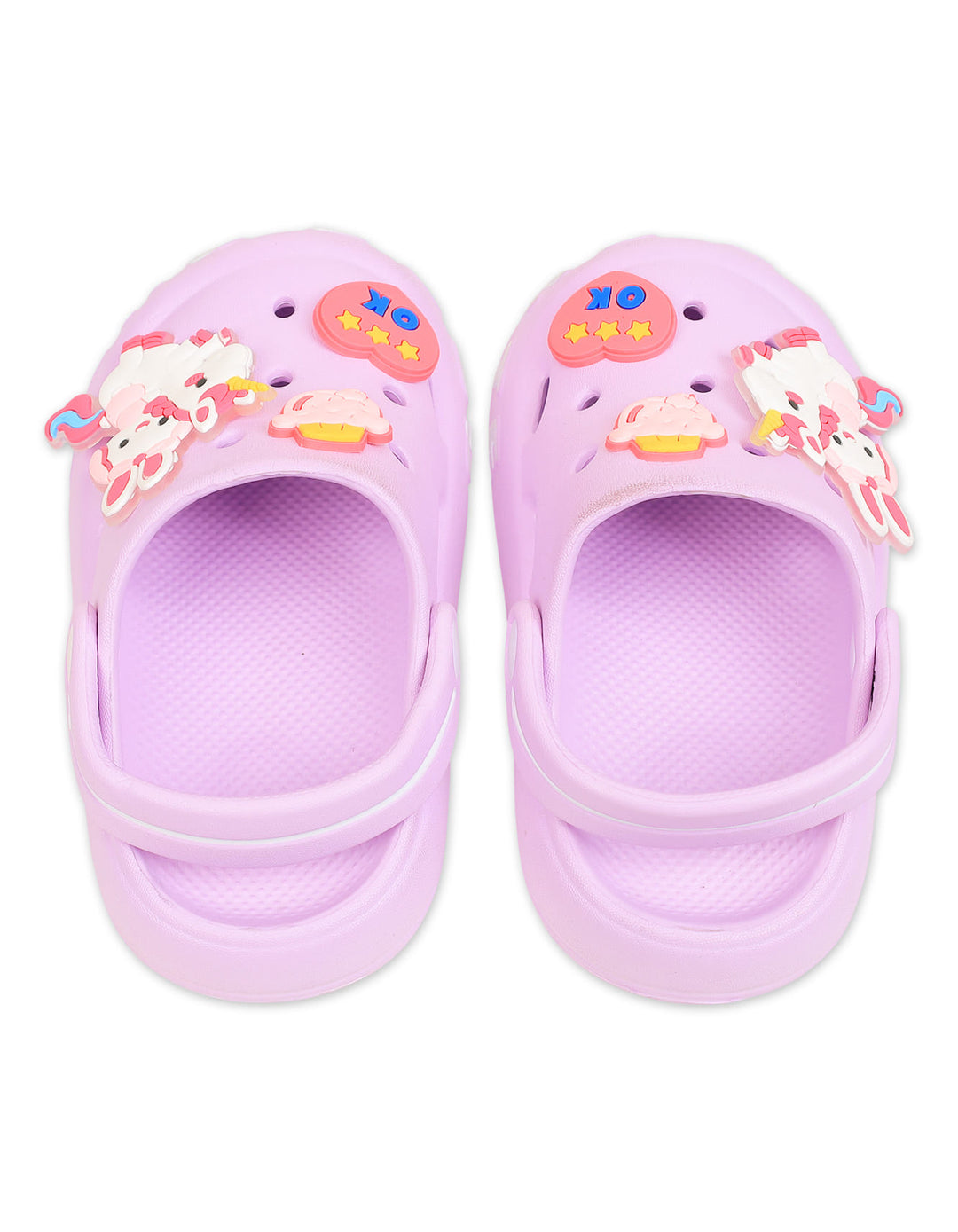 Toddler Girl Crocs with Unicorn and Bunny Charms Purple at Zubaidas
Official Pakistan