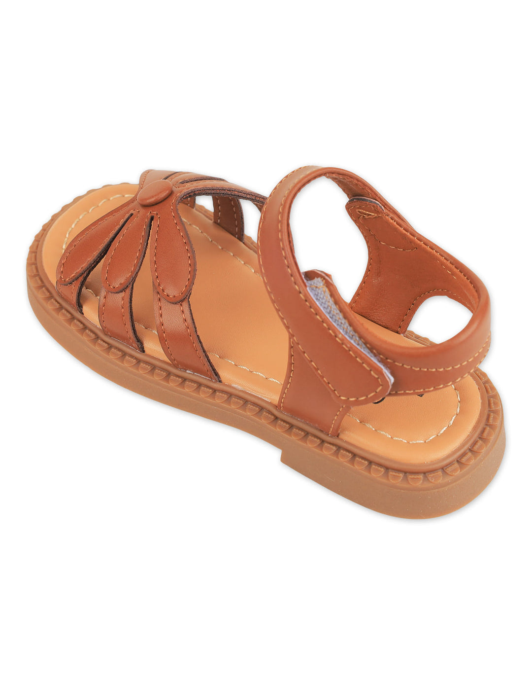 Toddler Girl Sandals Flower Brown at Zubaidas Best Online Baby Shop in Pakistan