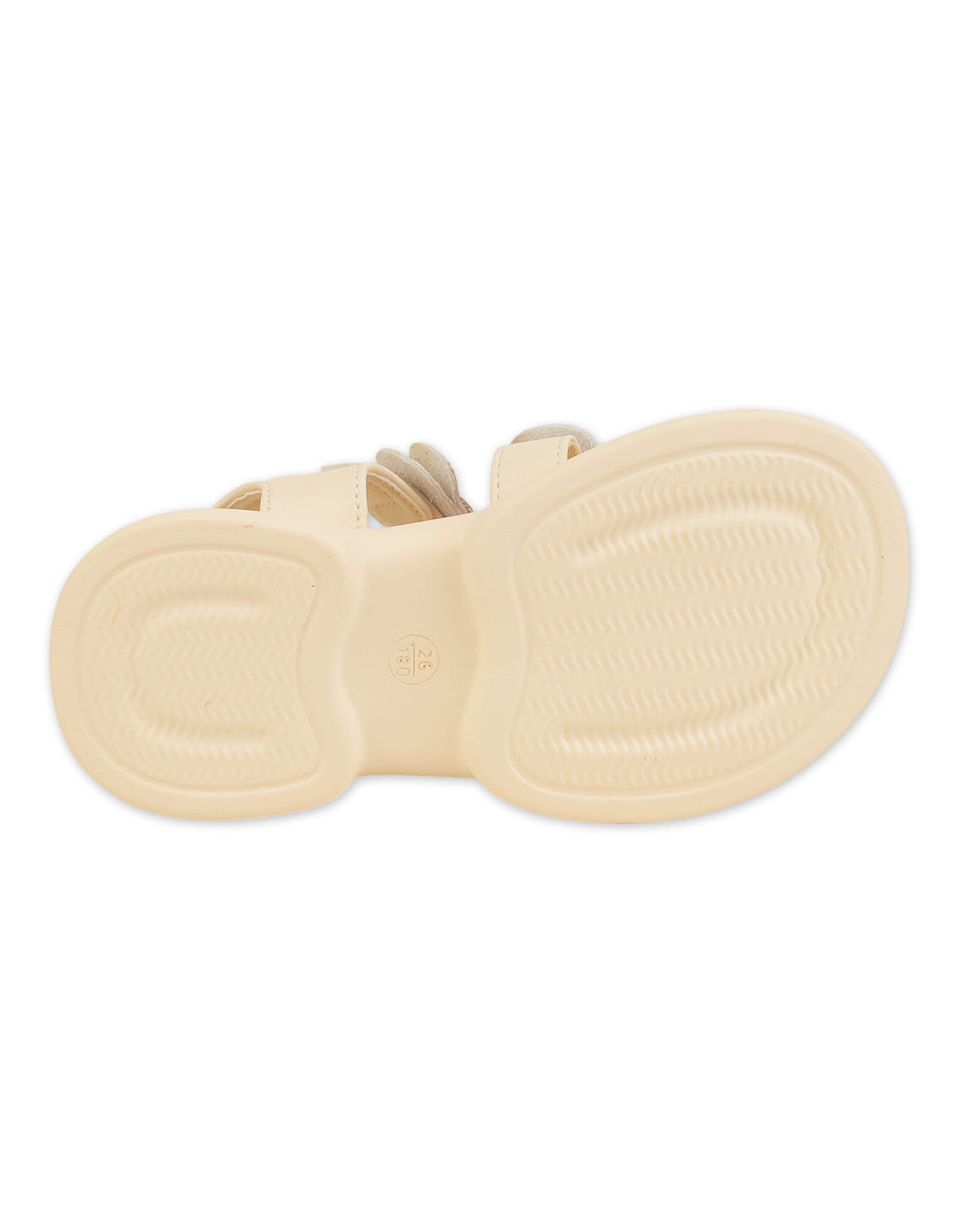 Toddler Girl Sandals Triple Bow Beige at Zubaidas Best Online Baby Shop in Pakistan