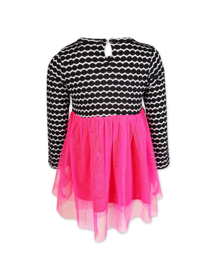 Toddler Girls Fancy Outfits Bambies Black and Pink at Zubaidas Official Pakistan