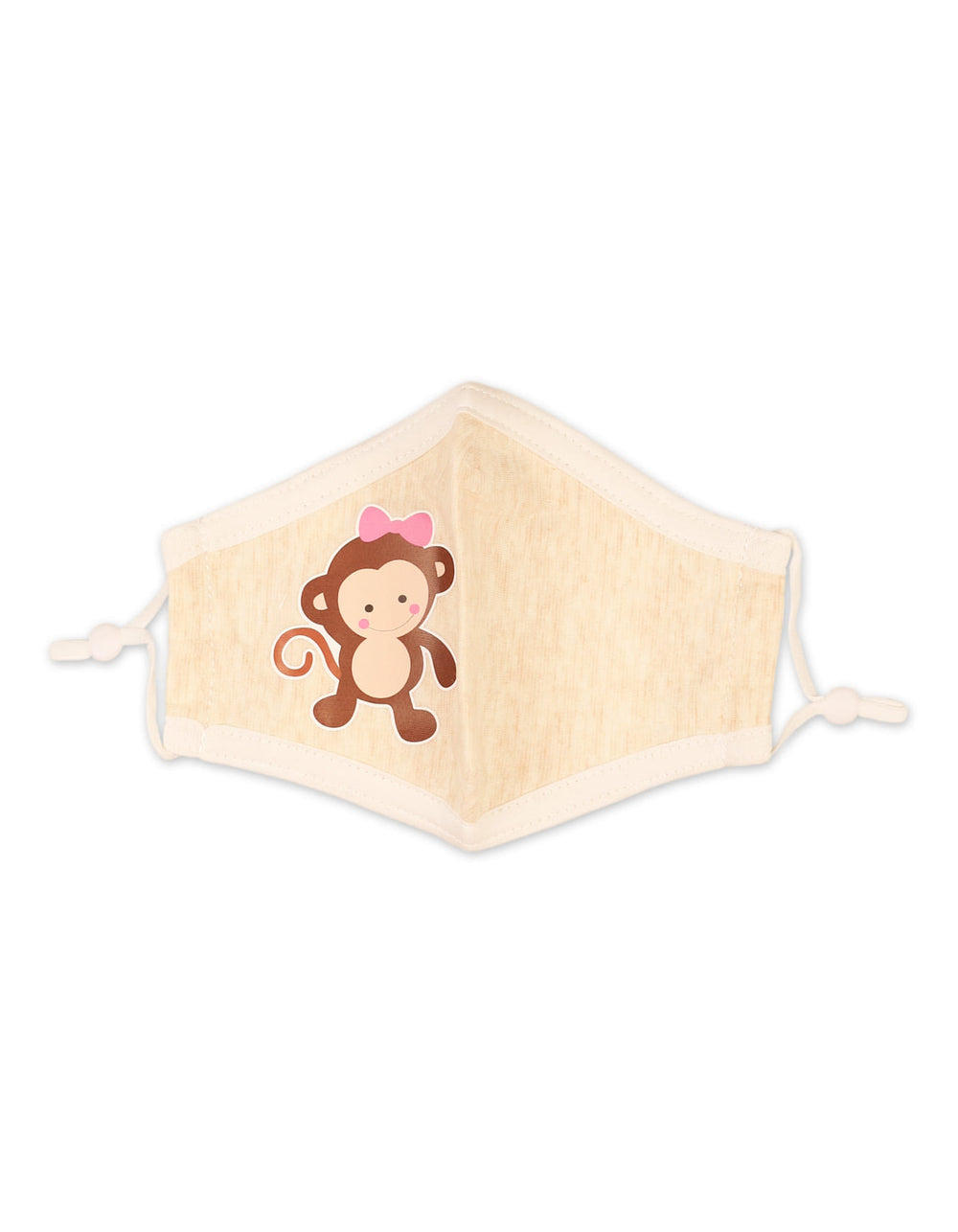 Toddler Girls Reusable Face Mask Monkey at Zubaidas Official Pakistan