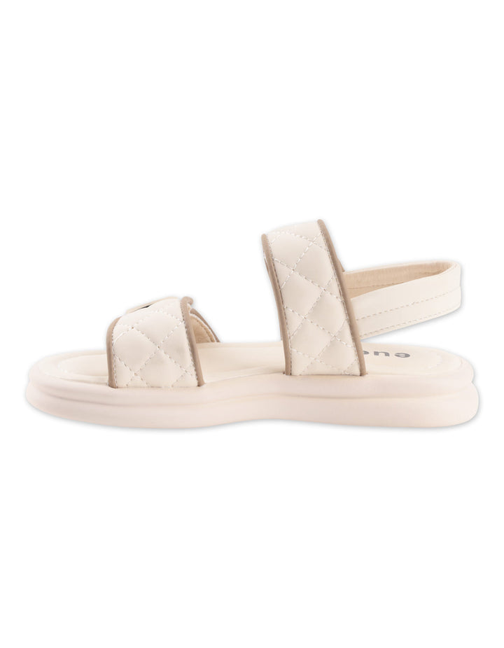 Toddler Girls Sandals Rhinstone Hearts Off White at Zubaidas Online Pakistan