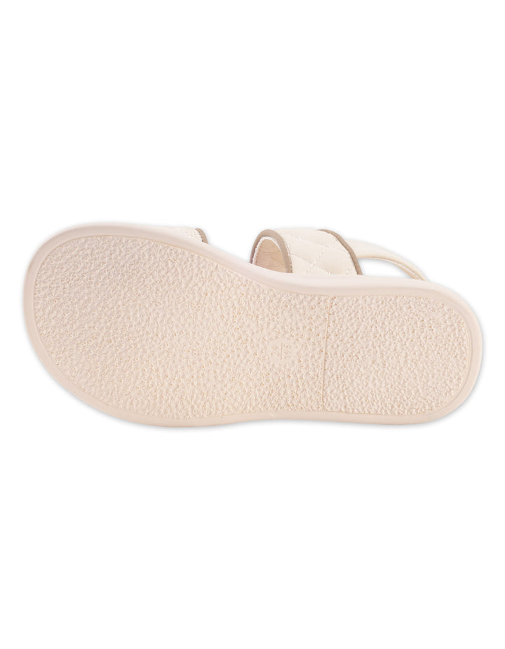 Toddler Girls Sandals Rhinstone Hearts Off White at Zubaidas Best Online Baby and Kids Store in Pakistan