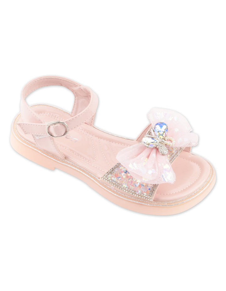 Toddler Girls Sandals Sparkling Butterfly Pink at Zubaidas Official Pakistan