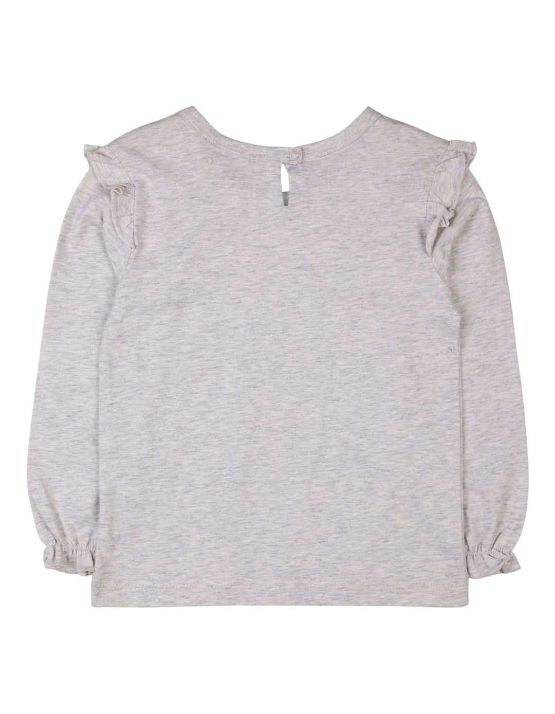 Toddler Girls Winter Casual T Shirts Bambies Sun and Fun Time Grey at Zubaidas Official