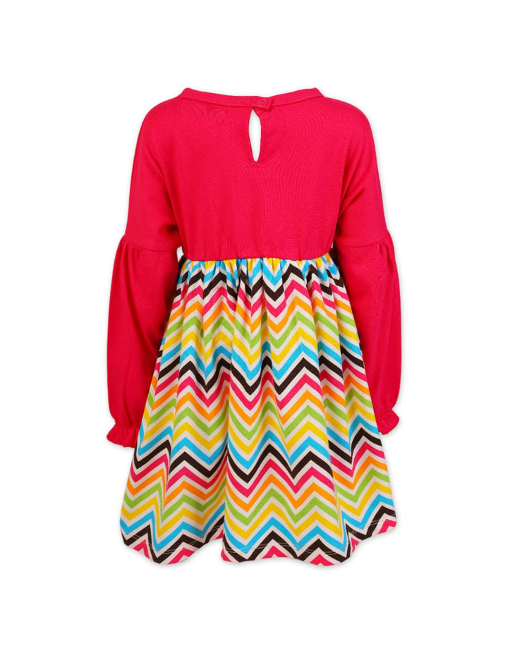 Toddler Girls Winter Clothing Bambies Pink and Multicolor at Zubaidas Official Pakistan