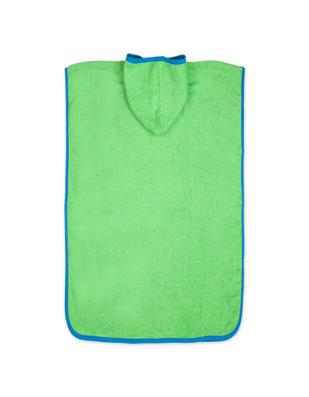 Toddlers Hooded Bath Towel Poncho Turtle Green with Blue Trim at Zubaidas Online Pakistan